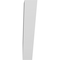 Ekena Millwork 6-in. W x 26-in. D x 32-in. H Traditional Architectural Grade PVC Knee Brace BRCP06X26X32TRA - alternate 2